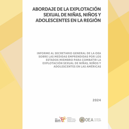 Abordaje de la explotación sexual de niñas, niños y adolescentes en los Estados de la región